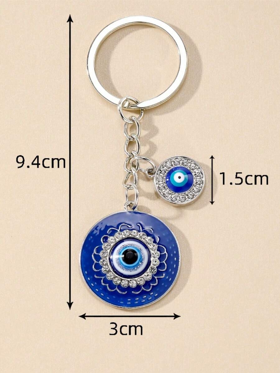 Car Accessories Evil Eye - 1pc Gantungan Kunci Mata Iblis Turki
