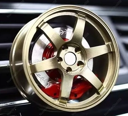 Car Air Freshener Vent - Penyegar Udara Mobil Model Velg TE37,