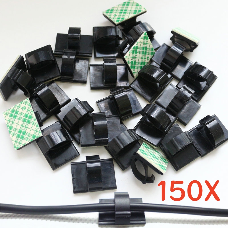 Car Accessories Tata Punch - 150/10 Buah Pengatur Kawat Penjepit Perekat