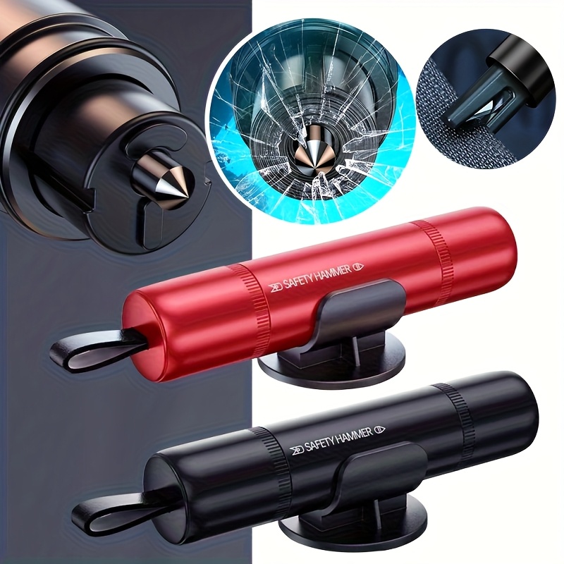 Car Emergency Tool Kit - Palu Keselamatan Mobil 2-in-1 dengan Pemotong