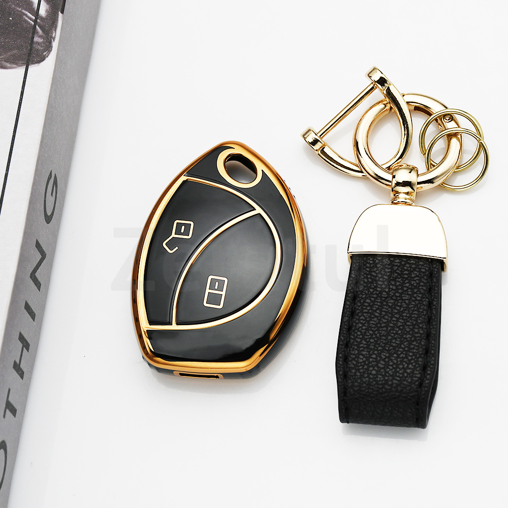 Car Accessories Malaysia - Casing Kunci Mobil TPU 2/3 Tombol,
