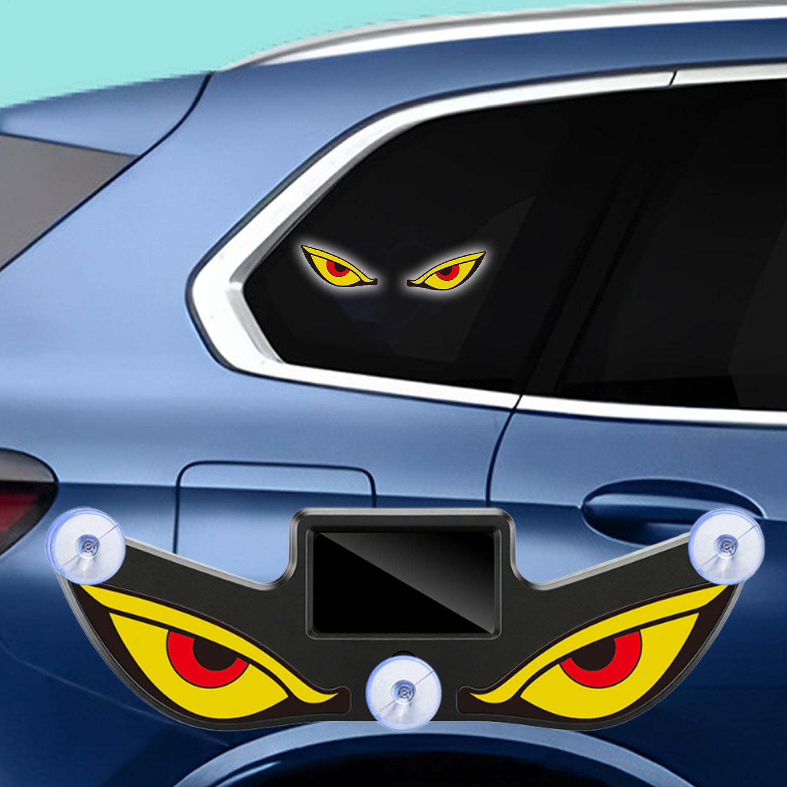 Car Accessories Unique - Lampu LED Tenaga Surya Bentuk Mata