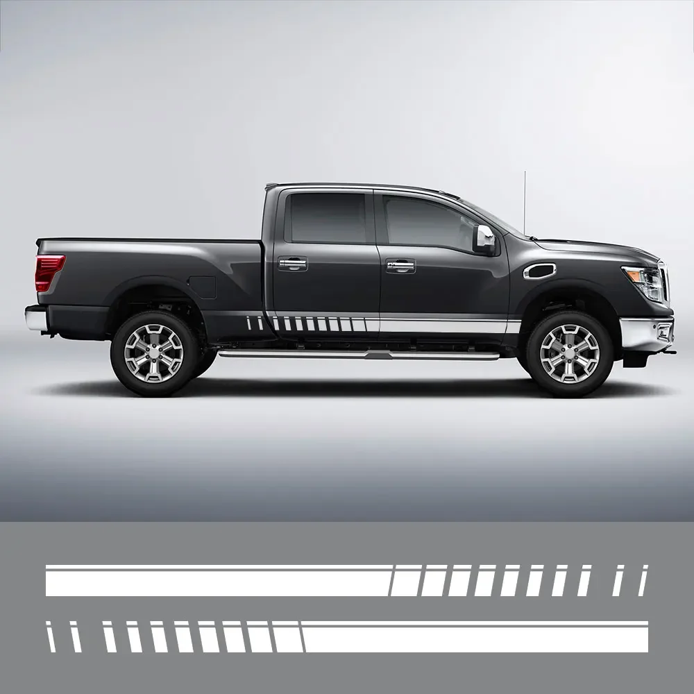 Car Accessories Unique - Stiker Samping Pintu Mobil Gaya Pickup