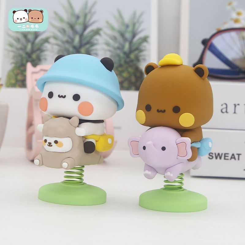 Yier Bubu Patung Ayunan Pegas  - Car Accessories Quirky ulasan dan harga