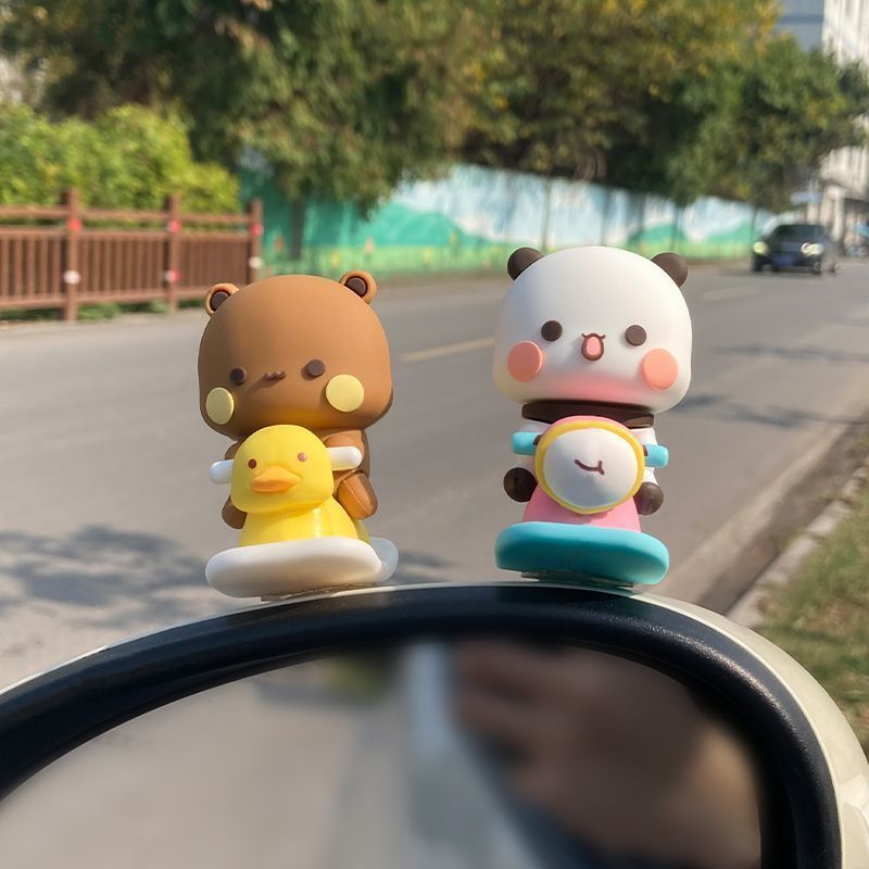 Yier Bubu Patung Ayunan Pegas  - Car Accessories Quirky ulasan dan harga
