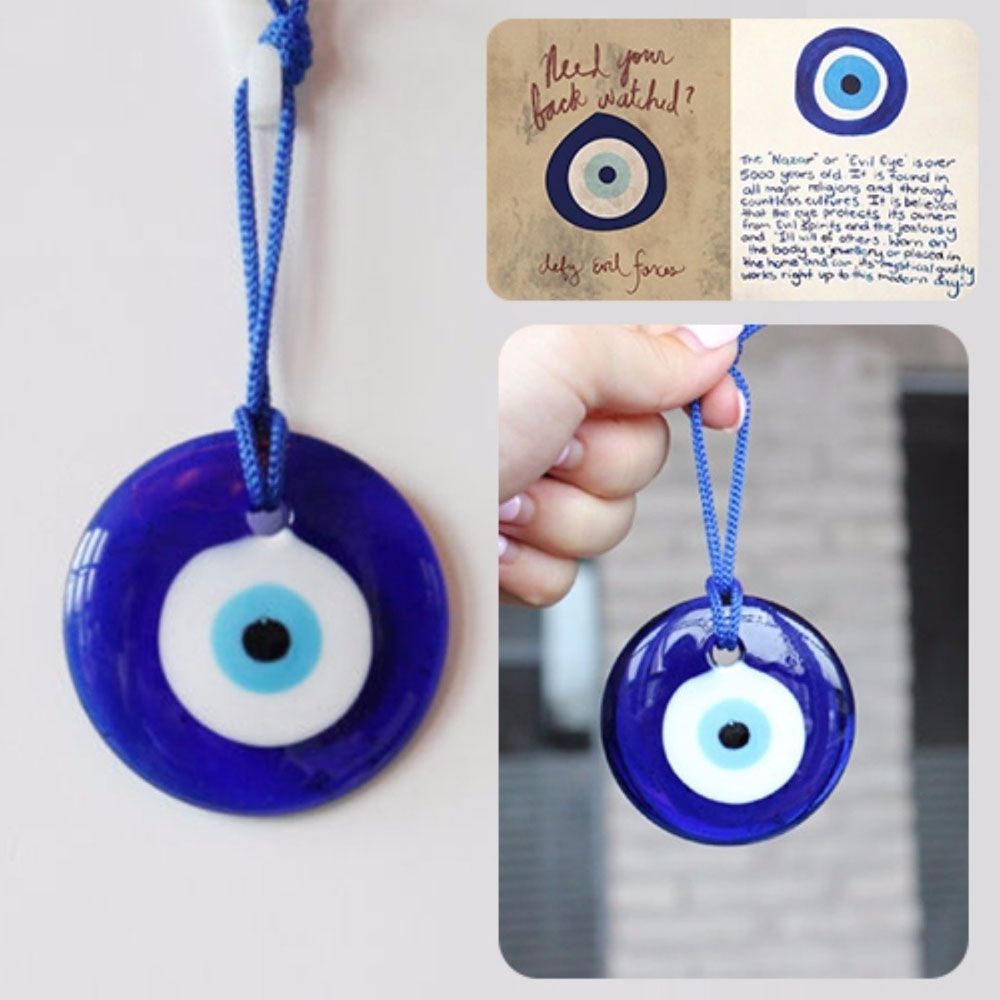 Jimat mata jahat biru, liontin - Car Accessories Evil Eye ulasan dan harga