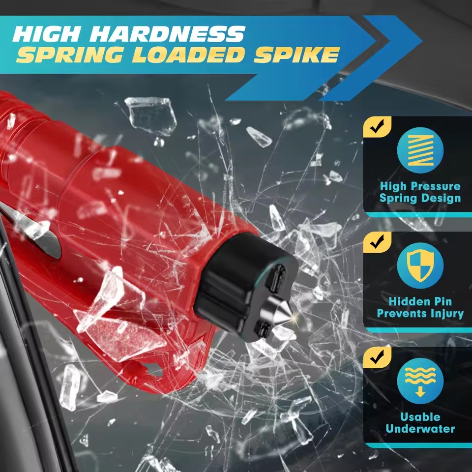 Palu Keselamatan Alat Pemecah  - Car Emergency Tool Kit ulasan dan harga