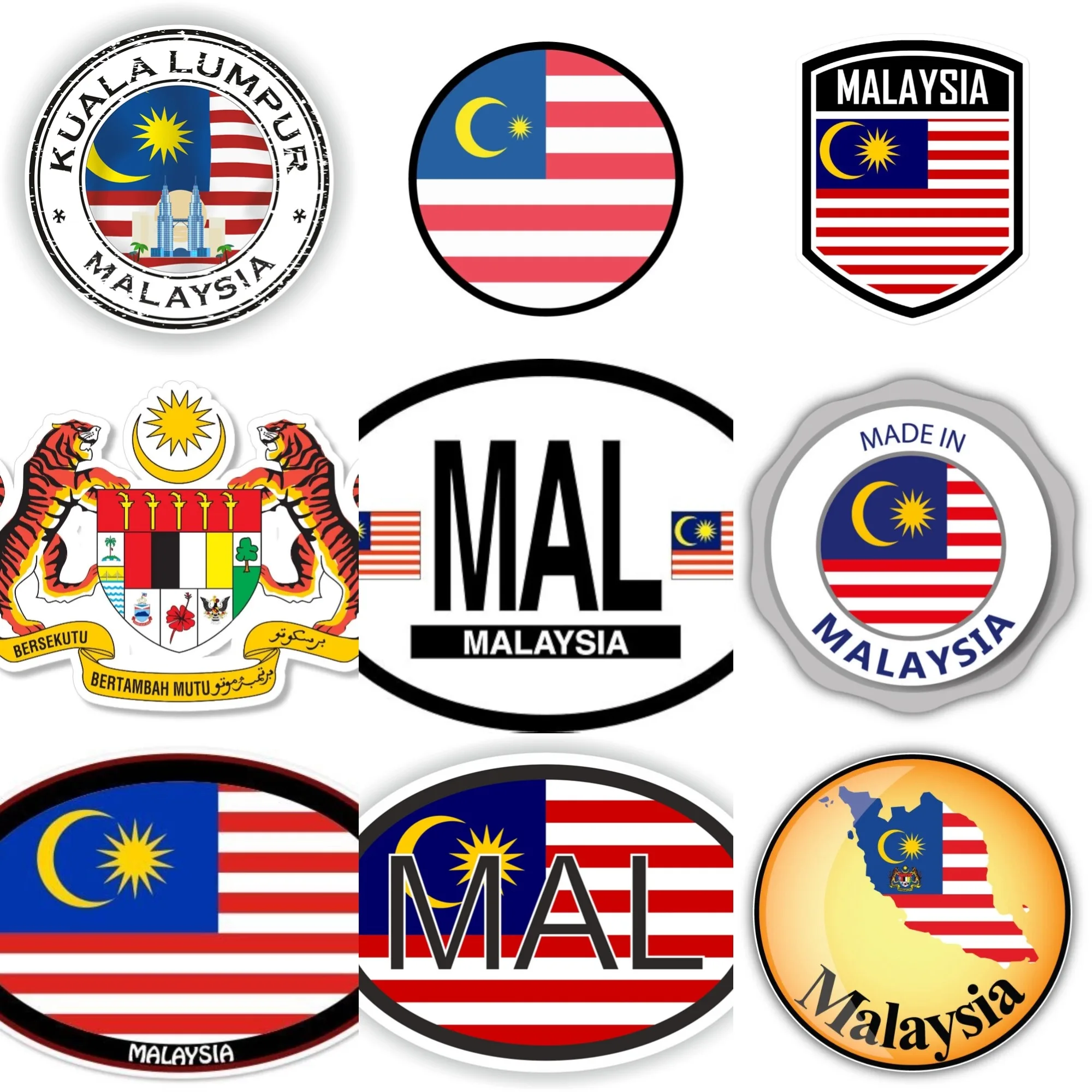 Stiker PVC Kreatif Lambang Ben - Car Accessories Malaysia ulasan dan harga