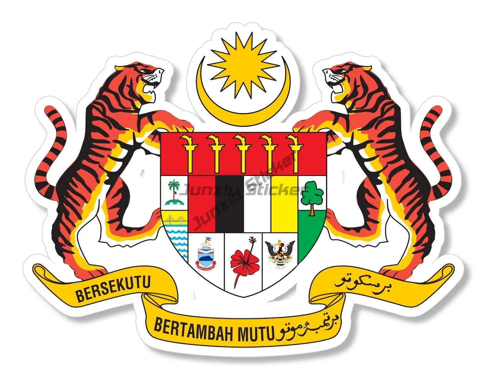 Stiker PVC Kreatif Lambang Ben - Car Accessories Malaysia ulasan dan harga