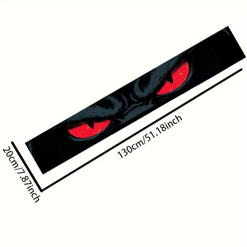 Stiker Vinil Grafis Mata Merah - Car Accessories Evil Eye ulasan dan harga