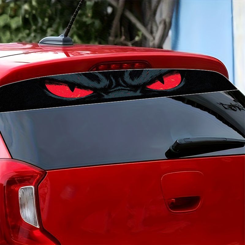 Stiker Vinil Grafis Mata Merah - Car Accessories Evil Eye ulasan dan harga