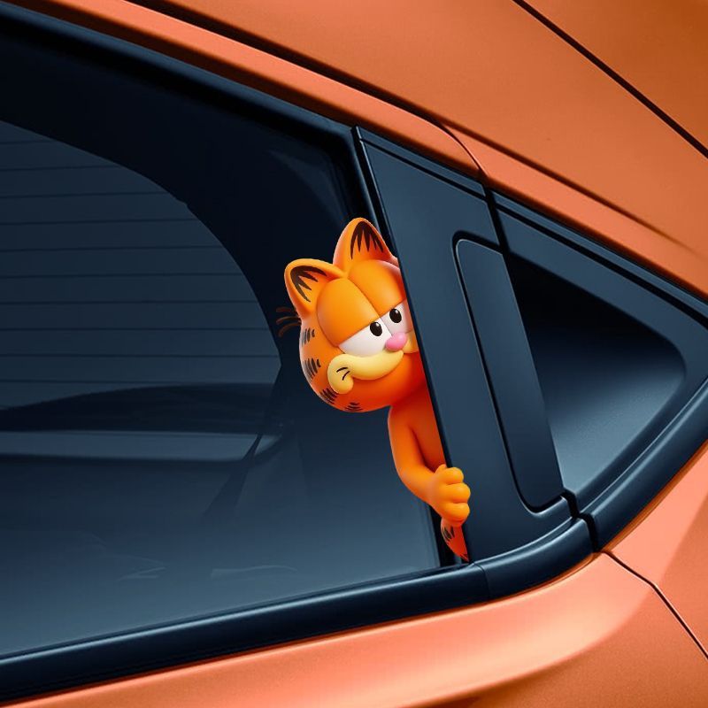 Stiker Garfield anime kartun l - Car Accessories Quirky ulasan dan harga