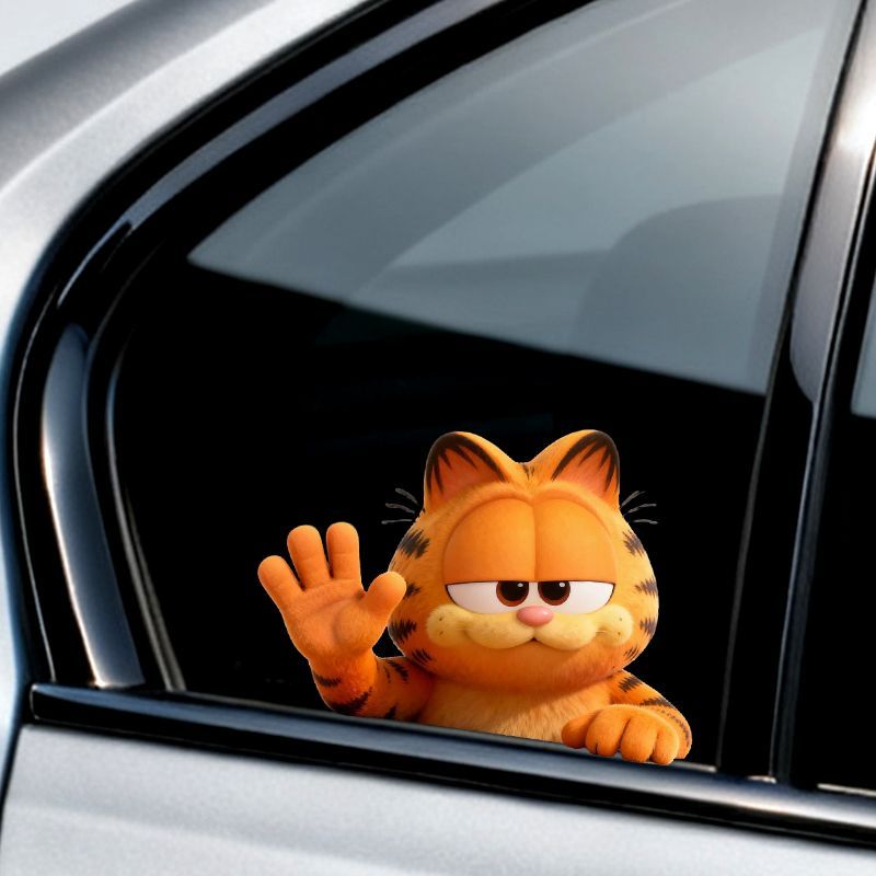 Stiker Garfield anime kartun l - Car Accessories Quirky ulasan dan harga