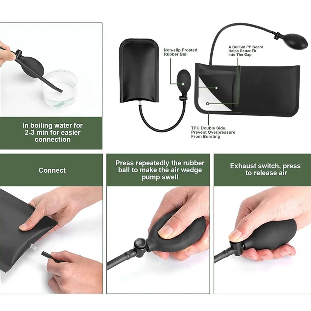 Kit alat pembuka kunci pompa W - Car Emergency Tool Kit ulasan dan harga