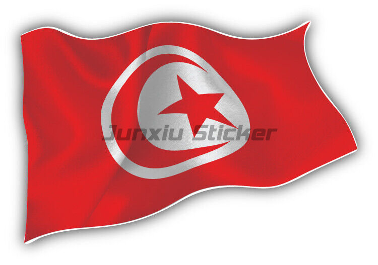 Stiker bendera Nasional Tunisi - Car Accessories Malaysia ulasan dan harga