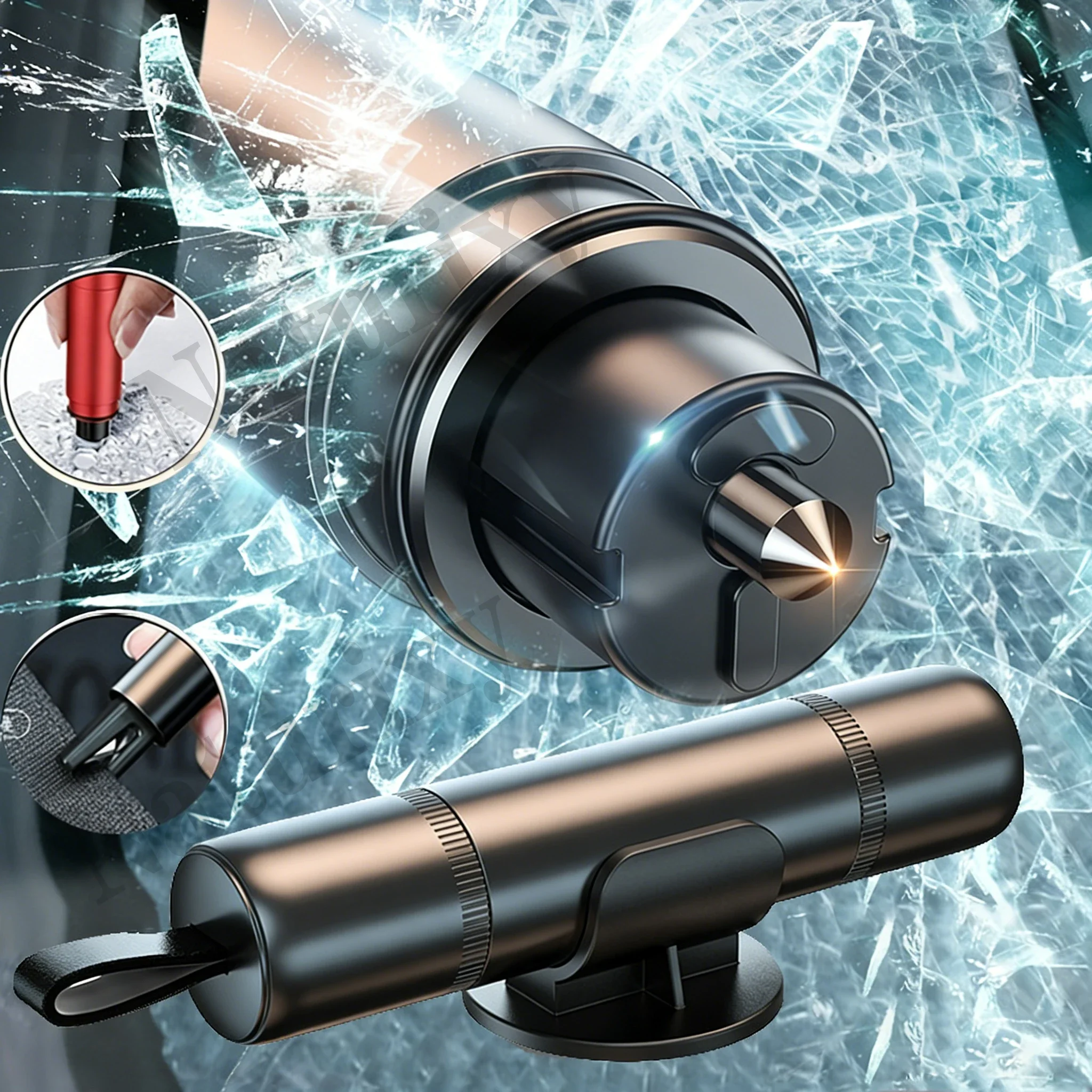 Alat Pemecah Kaca Mobil Darura - Car Emergency Tool Kit ulasan dan harga
